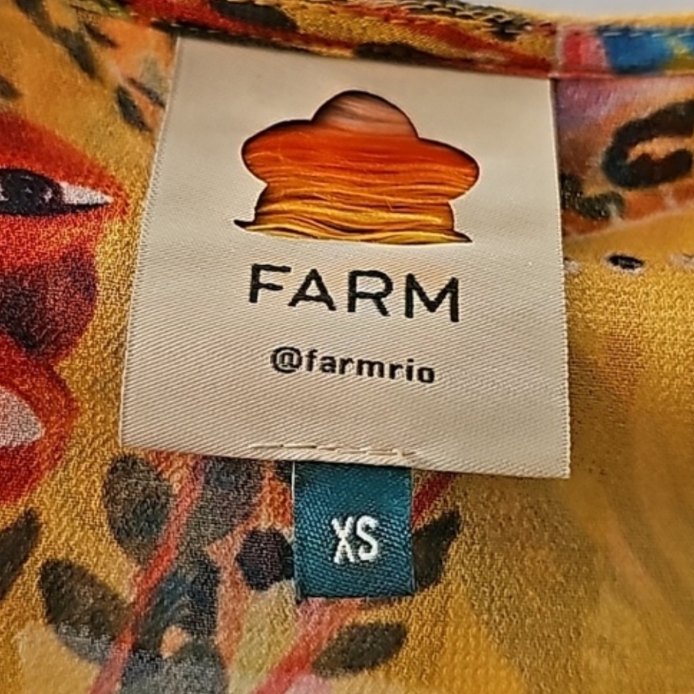 FARM Rio Multicolor Floral Top